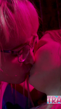 Trans Alice Ivy takes her roommate to a sex club