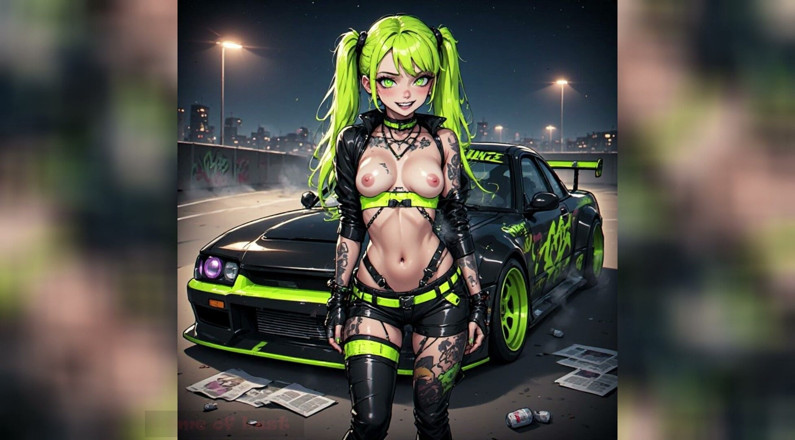 Game of Lust 3D: Gol anime des voitures sexy et des filles sexy