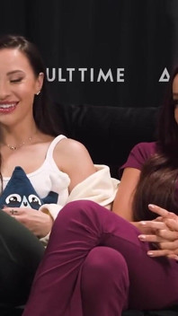 Pornstars Podcast After Lesbian Hookup! | Vanna Bardot & Melissa Stratton | the Adult Time Podcast