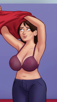 Summertime Saga V21.0.0 - แม่เลี้ยงนมใหญ่ให้ลูกเลี้ยง 18 โยเย็ดนมแล้วแตกคาหน้า น้องสาวเลี้ยงจับได้ขณะกำลังเย็ดกัน