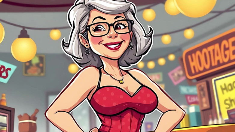 AI Porn: Hooters cartoon-kunst