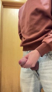 Jerking off in the Toilet