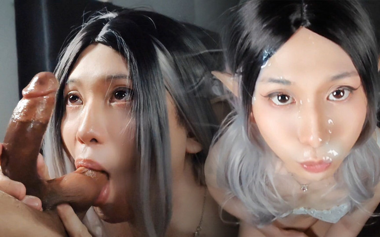 G031 - Lr Blowjob 3 (elf) (Asian Fem CD)