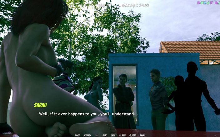 Porny Games: Lisa totalne dochodzenie! autorstwa Dragofinder Studio - Seks grupowy na koniec...