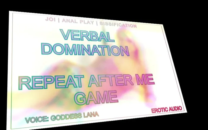 Campsissyboi: JOI Anal Play Verbal Domination Game