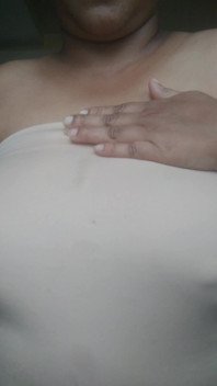 Pressing Boobs Cum on Me
