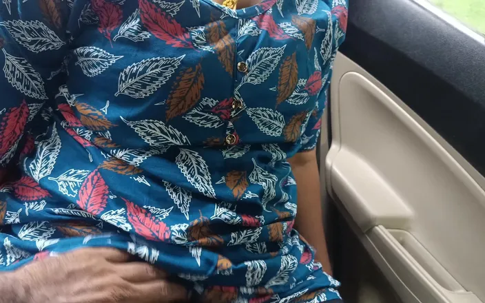 Inba: Office Girl Enjoying Roleplay Romance in Car