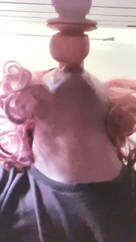 Crossdresser Pina Dildo Deepthroat Swallowing Hard Hals