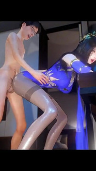 Déesse séduisante du fantasme de bonheur - animation 3D, hentai