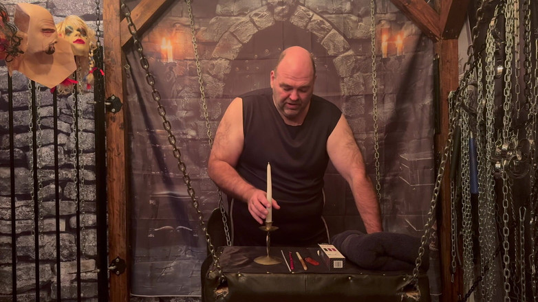 Aaexperiencesltd: Lanista bear और Domina satana के साथ फायर प्ले सबक