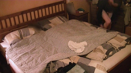 Mark Hannes: Bed Panty (from a 52 Yr. Old Stepmother) Hump Masturbation