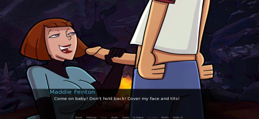 Hentai World: Amity park afferra e cazzo duro nella foresta