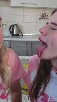 Tongue Tease & Puppy Play