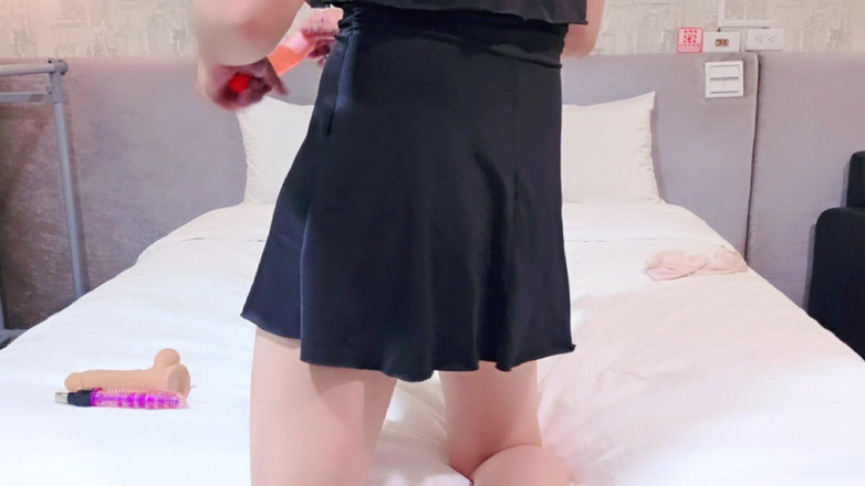 Taiwancdgirl: Grande culo trans ting xuan solo jugando anal y masturbación