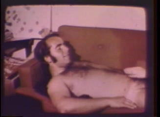 Vintage Usa: Peluda vintage pareja lamiendo coño follando