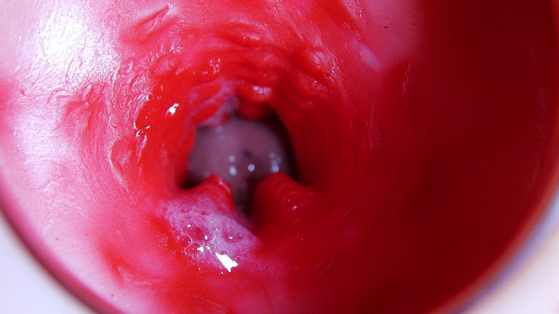 SEXY_GUYBEST: A Huge Cock Inside a Wet Hole Spews Liquid and...