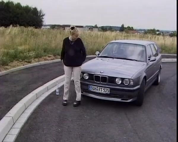 BB Video - Old School: German MILF Pissing Blonde