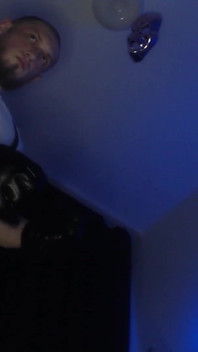 Straight Alpha in Suspenders with Leather Gloves