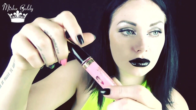 Goddess Misha Goldy: ASMR! Sounds of cosmetics