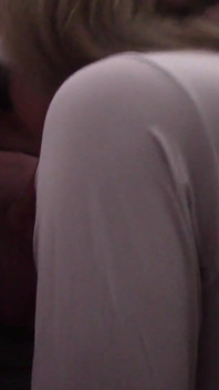 MILF with Sunglasses Sucks Cock and Swallows Cum