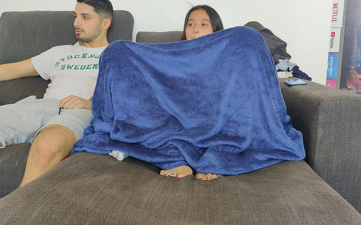 Miss Squirting: My stepbrother caught me mastubating