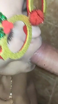 A Masked Blows the Big Cock