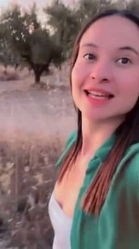 It's Just Me Walking in the Middle of a Beautiful Sunset and Nature