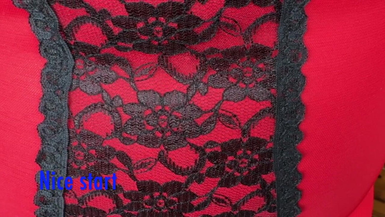 Aunty Sandra vintage girdle queen: Tante Sandra, Roter Hüftgürtel &amp; Klassische Strümpfe Vgq53