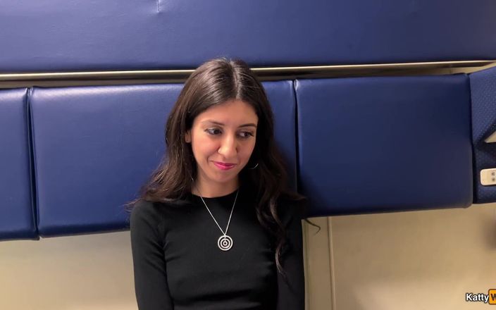 KattyWest: Street Agent - Beauty Fucks on the Train for Fame