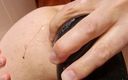 Giantasshole: Mijn lieve kont, spontaan geneukt door een gigantische dildo