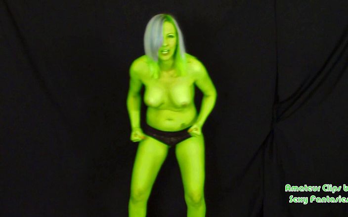 Sexy Fantasies by Brittany Lynn: Ze Hulk vriendje verrassing groei geduwd