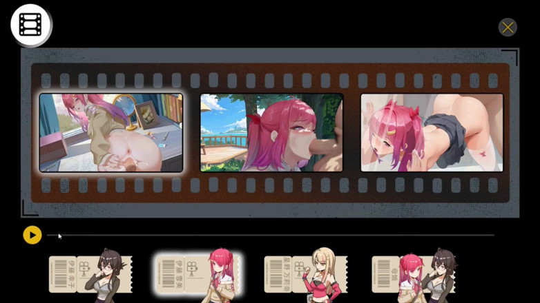 NSFWOtaku: Hentai Game - Thick Blonde &amp; Slutty Redhead College Girl Sex Gallery -...