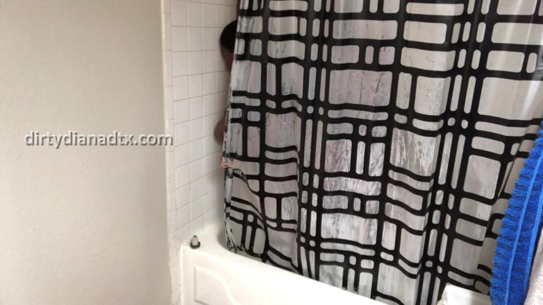 Exclusive Dirty Diana: Tiempo de ducha con diana sexy y gruesa
