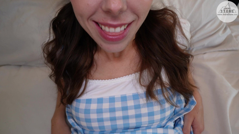 Andre Stone: Brunette Krystal Palmer Cosplays as Dorothy &amp; Gets Creampied
