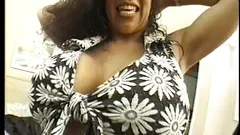 Sexy exotic MILF gets her ass fucked with a cock during threesome
