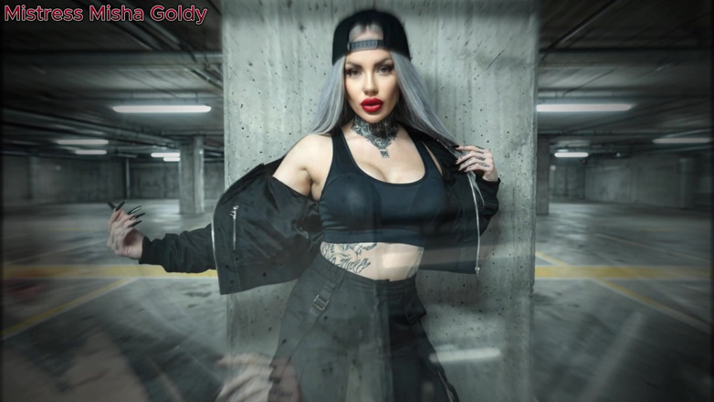 Goddess Misha Goldy: Schmelze dein gehirn im käfig