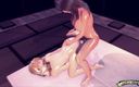 Gameslooper Sex Futanation: 巧克力酒店的性爱 2 - 重制版（第3部分）动画