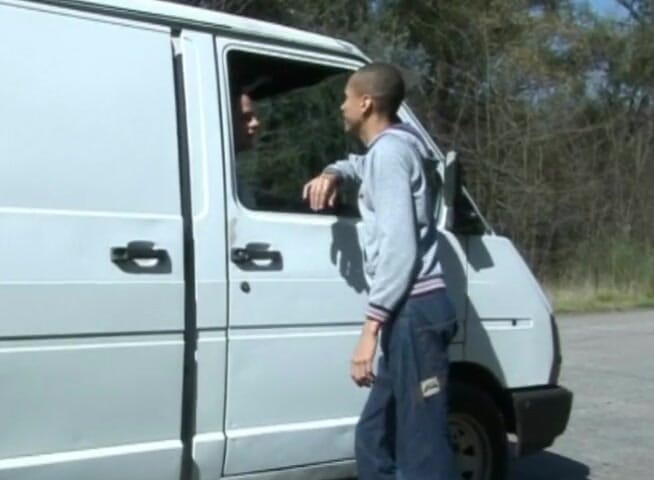 Bareback TV: Gay van is shaking