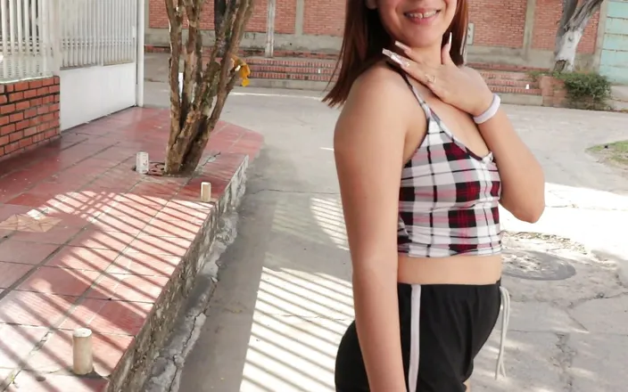 Artemisa74: Interview with My Horny Stepsister Near Her College, She Tells...