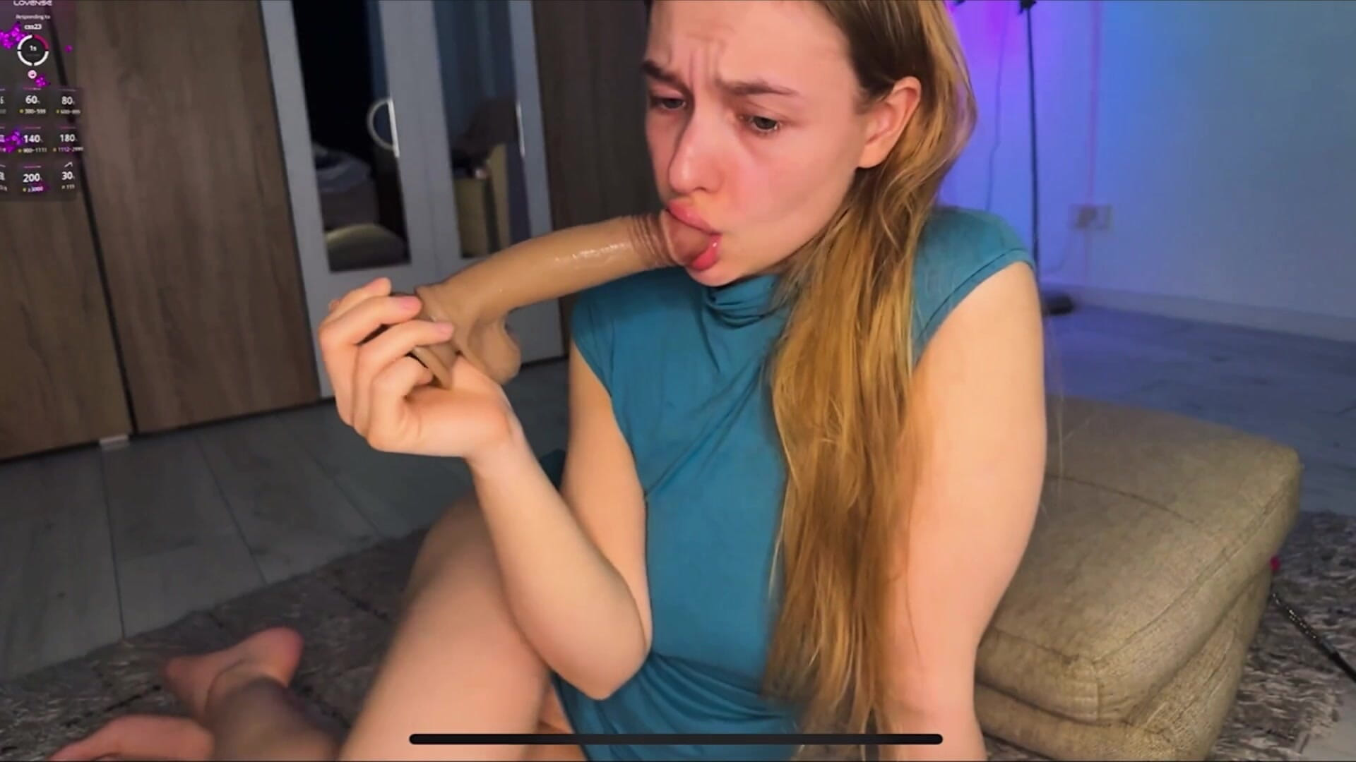 Blowjob While Hard Squirting