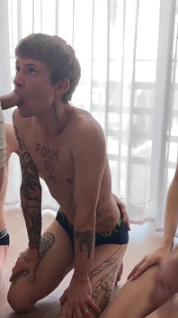Twinks Prosím tati, táta ošukal dvojčata tvrdě část 1