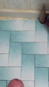 Turkish Bathroom Shower and Big Cumshot