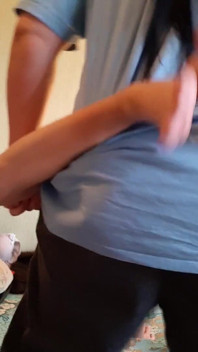 Pantolonumun altına takma yarak taktım ve kız arkadaşımı siktim