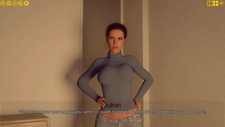 3D Cartoon Porn: Keseronokan saya 40 - Julian Fantasizes Mengenai Julia Bogel Bersenam