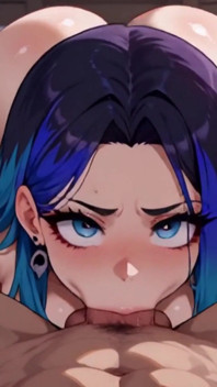 Anime Ai: Mijn vriendin verrast me als ze thuiskomt.