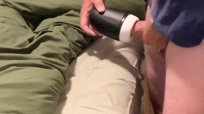 Truridge: Filling up My Mouth Toy with Future Cum Lube