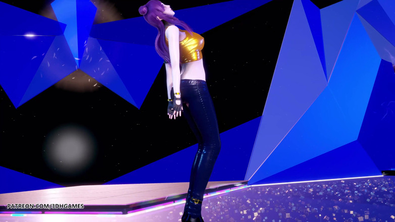 3D-Hentai Games: [MMD] (G)I-DLE - LATATA Kaisa quente striptease league of legends KDA 4K 60FPS