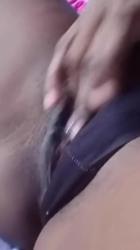 Knickers to the Side Rubbing My Clit Fingering My Pussy