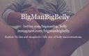 BigManBigBelly: 肥胖的爆炸性充气城市男人