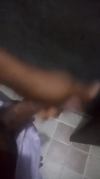 Big Dick Toilet Masturbation